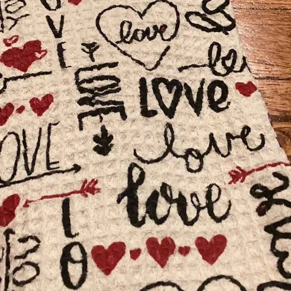 Rachel Zoe Valentine Kitchen Towels - set of 3